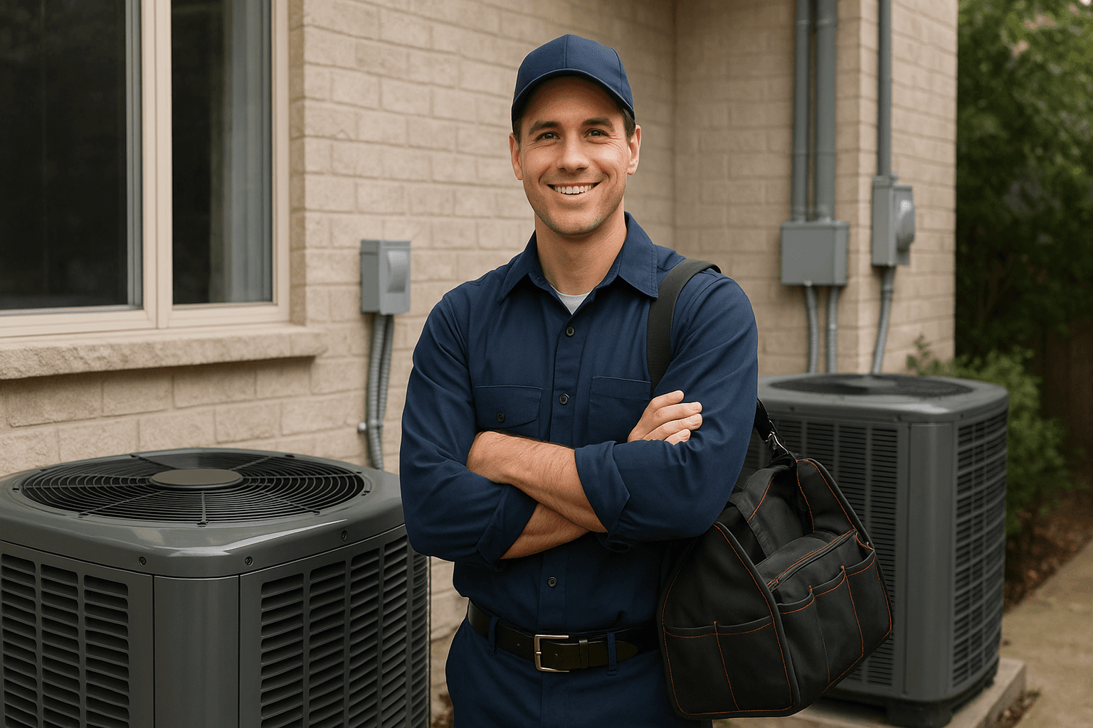 New HVAC Contractor And Services hero image